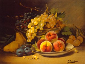 Französisches Stillleben des 19. Jahrhunderts. Künstler unbekannt, ca. 1870