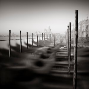 Gondel - Studie 8, Venedig, Italien von Leopold Blonder