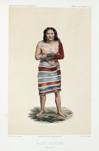 Guaycuru-Indianer, Paraguay, ca. 1843-1847 von Unbekannt
