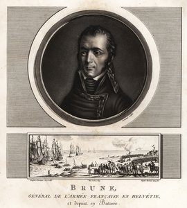 Guillaume Brune, General der französischen Armee in der Schweiz von Unbekannt