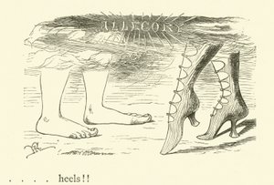 Absätze, eine Allegorie