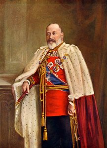 Seine Majestät König Edward VII. von England von Unbekannter Künstler