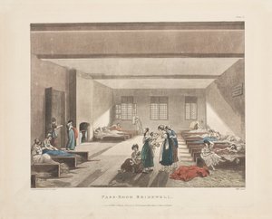 Krankenhäuser Pass-Raum Bridewell von Unbekannter Künstler