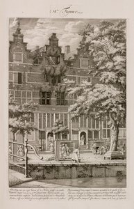 Haus durch Feuer beschädigt, Amsterdam, Holland