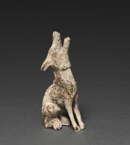 Heulender Wolf, ca. 500-200 v. Chr. von Unbekannt