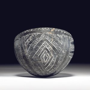 Eingravierte Schale, Kerma C-Gruppe, ca. 2050-1850 v. Chr. von Unbekannt