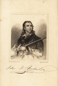 John James Audubon, amerikanischer Ornithologe, Naturforscher und Maler von Unbekannt