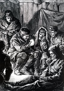 John Richardson während einer Franklin-Überland-Arktisexpedition von Unbekannt