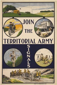 Treten Sie dem Territorial Army Signals bei von Unbekannt