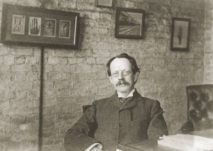 Joseph John Thomson, englischer Physiker, um 1900