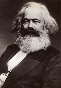 Porträt von Karl Marx