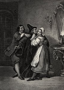 Le Medecin malgre lui, Stück von Jean Baptiste Poquelin genannt Moliere von Unbekannt