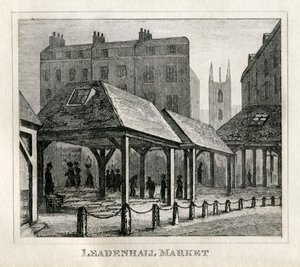 Leadenhall-Markt von Unbekannt