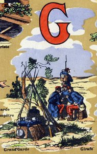 Buchstabe G wie Große Wache der Armee (Illustration)