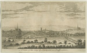 Lichfield - Südwestansicht