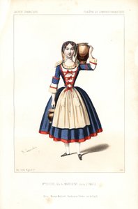 Madame Charlotte Doche, Eugenie Fleury oder Marie Charlotte Eugenie Plunkett in der Rolle der Madeleine in Eugene Scribe