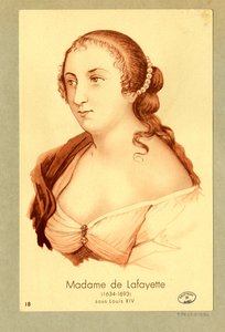 Madame de Lafayette von Unbekannter Künstler