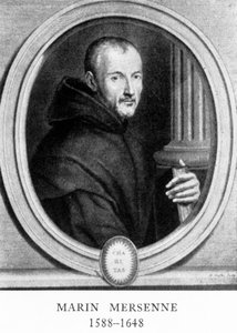 Marin Mersenne, französischer Mathematiker und Wissenschaftler, frühes 17. Jahrhundert von Unbekannt