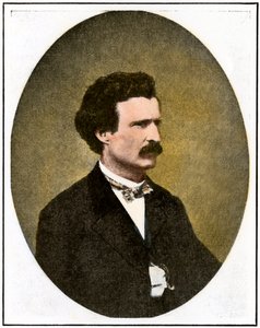 Mark Twain (1835-1910) als Reporter in Virginia City, Nevada: Territorial Enterprise