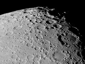 Moretus- und Clavius-Krater von Unbekannt