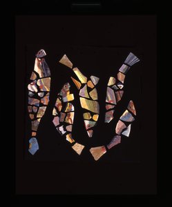Mosaikfischfliesenfragmente, ca. 1. Jahrhundert v. Chr. - 1. Jahrhundert n. Chr.