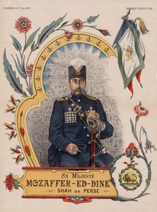 Mozzafar-al-Din Shah oder Mozaffaredin Shah - Mozaffar ad-Din Shah Qajar