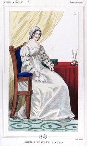 Frau Cottin, ca. 1810 (Gravur)