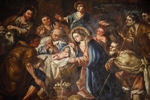 Geburt Christi in der Iglesia ex-conventual de Ntra. Sra del Carmen, Antequera