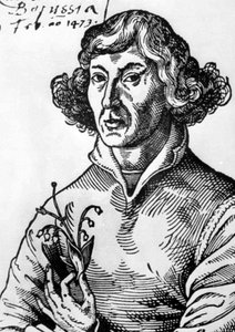 Nikolaus Kopernikus (1473-1543) polnischer Astronom (Gravur)