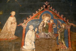 Notre-Dame-de-Clermont-Kathedrale, Clermont-Ferrand, Frankreich, St.-Georgs-Kapelle (spätes 13. Jahrhundert) von Unbekannt