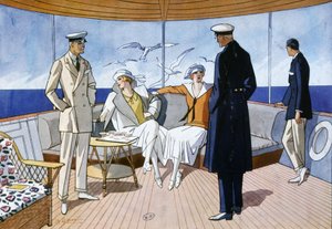 Auf einer Yacht
