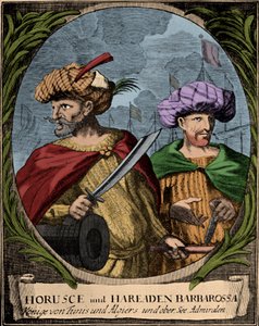 Oruç Reis und Hayreddin Barbarossa von Unbekannter Künstler