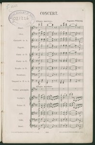 Paganini Violinkonzert Nr. 1, op. 6