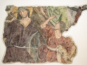 Passion Christi, Fresko im Grazer Dom, Graz, Steiermark, Österreich von Unbekannter Künstler