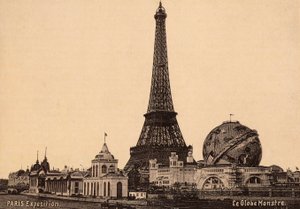 Pavillons anlässlich der Pariser Weltausstellung 1900 von Unbekannter Künstler