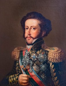 Pedro I von Brasilien und IV von Portugal. Porträt. von Alec Hunter