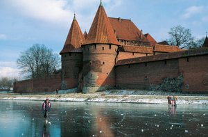 Polen, Pommern, Malbork, Burg, Gotische Festung des Deutschen Ordens von Benjamin Baud