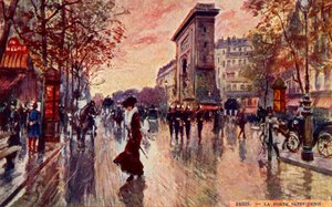 Porte Saint-Denis von Unbekannter Künstler