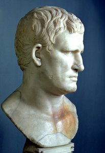 Porträtbüste von Agrippa (63-12 v. Chr.)