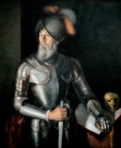Porträt von Francisco Pizarro (Francois Pizarre)
