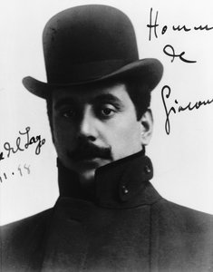 Porträt von Giacomo Puccini