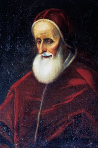 Porträt von Papst Pius V. von Benjamin Baud
