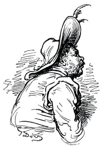 Porträt von Sancho Panza
