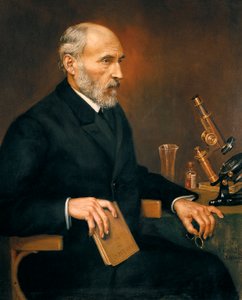 Porträt von Santiago Ramon y Cajal (1852-1934), spanischer Arzt, Vater der Neurowissenschaft von Unbekannter Künstler