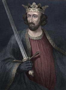 Porträt von König Edward I. von England von Unbekannter Künstler