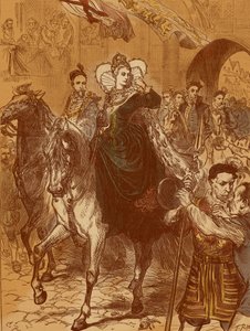 Königin Elisabeth I. zieht in London ein, 23. Dezember 1558