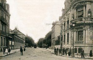Reims: Lundy Boulevard, Ceres Esplanade zu Beginn des zwanzigsten Jahrhunderts von Benjamin Baud