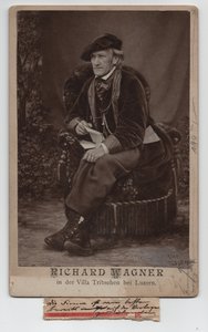 Richard Wagner (1813-1883) (1868, Fotografie)