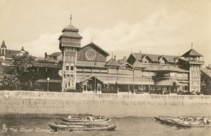 Royal Bombay Yacht Club RBYC, Bombay, ca. 1900 (Foto) von Unbekannter Künstler