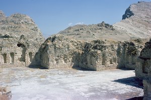 Ruinen des Palastes von König Shapur I. (241-272), sassanidisch von Unbekannt